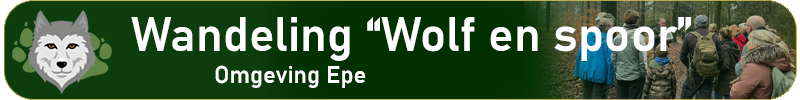 Wandeling; Wolf en spoor